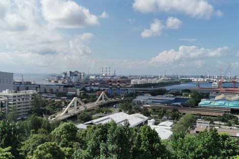 Bird's eye view of Jurong Island