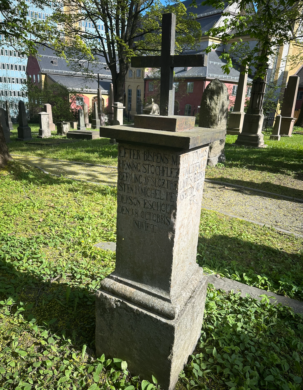Black Death Monument (Peststøtten) in Oslo