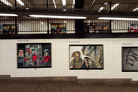 The Phone App That Transforms Subway Ads into Art