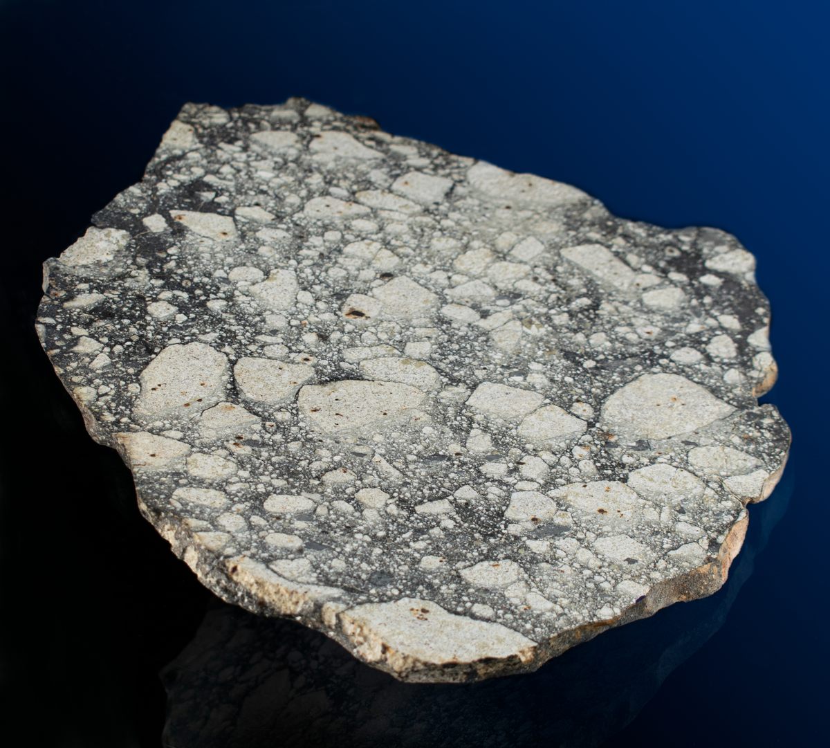 For Sale: A Slice of Stunning, Anomalous Moon Rock Meteorite