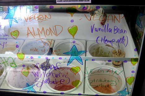 Many of Full Tilt's vegan options.