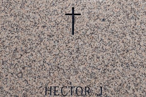 The grave of Hector Boiardi aka Chef Boyardee.