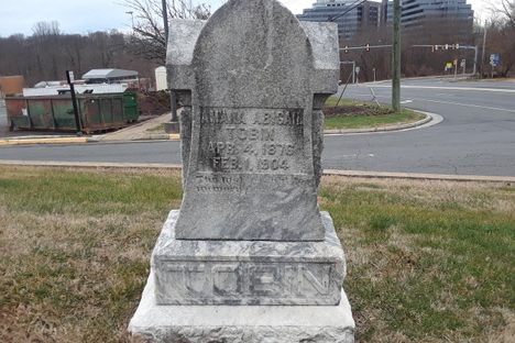 One face of the Tobin monument