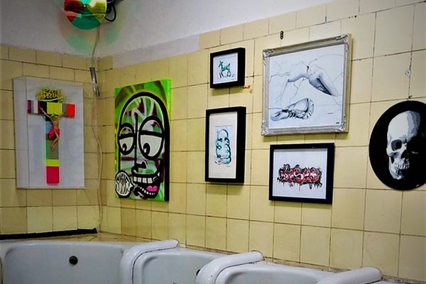 A exhibit of local artists