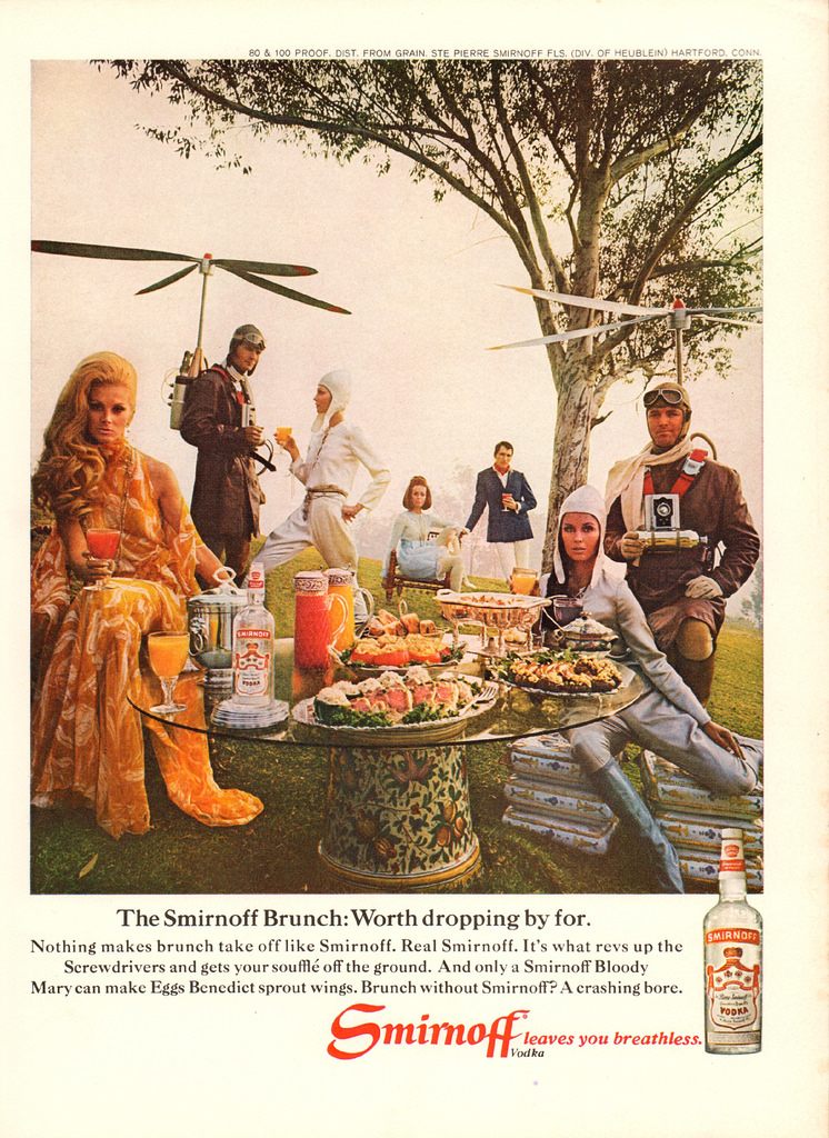 A 1969 advertisement for Smirnoff from <em>Playboy</em> magazine.