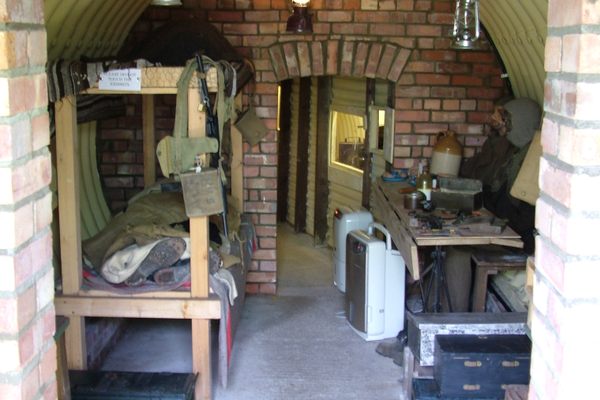 A replica of an operational base.