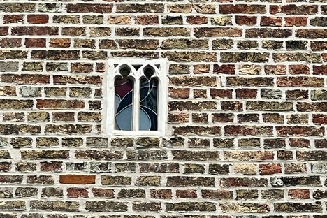 Smallest Gothic Window in Bruges