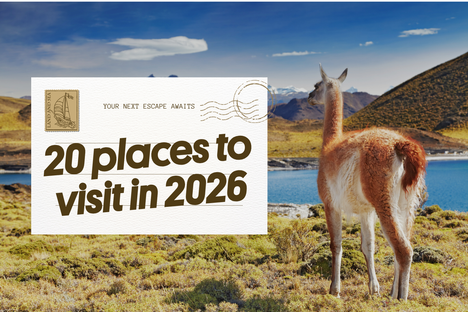 20 Extraordinary Places to Visit in 2026.
