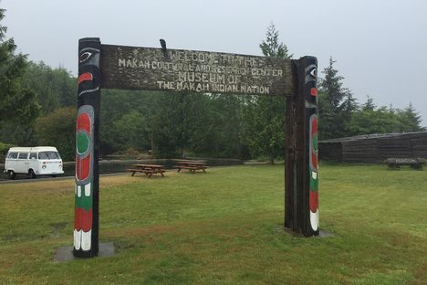 Museum welcome sign