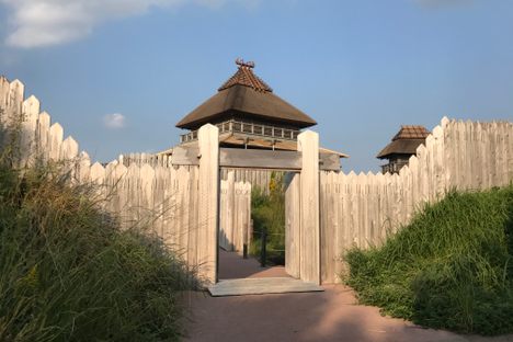 The gate of the Northern Inner City, Yoshinogari ruins
