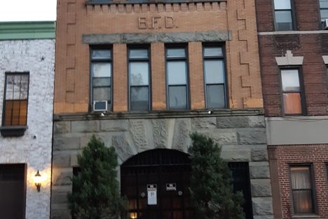 Brooklyn Fire Department House on Norman Avenue