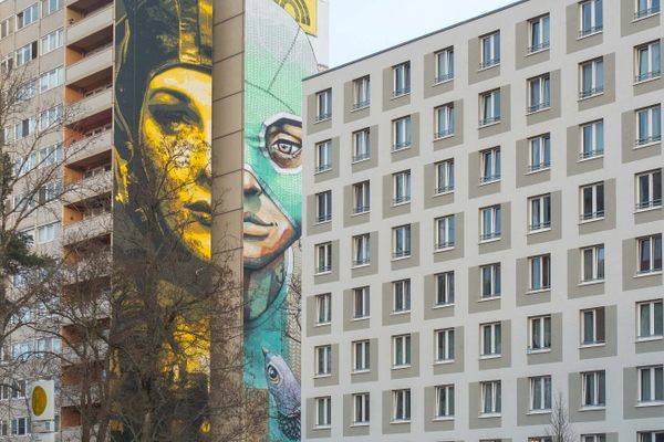 Mural by Queenkong and Tankpetrol.