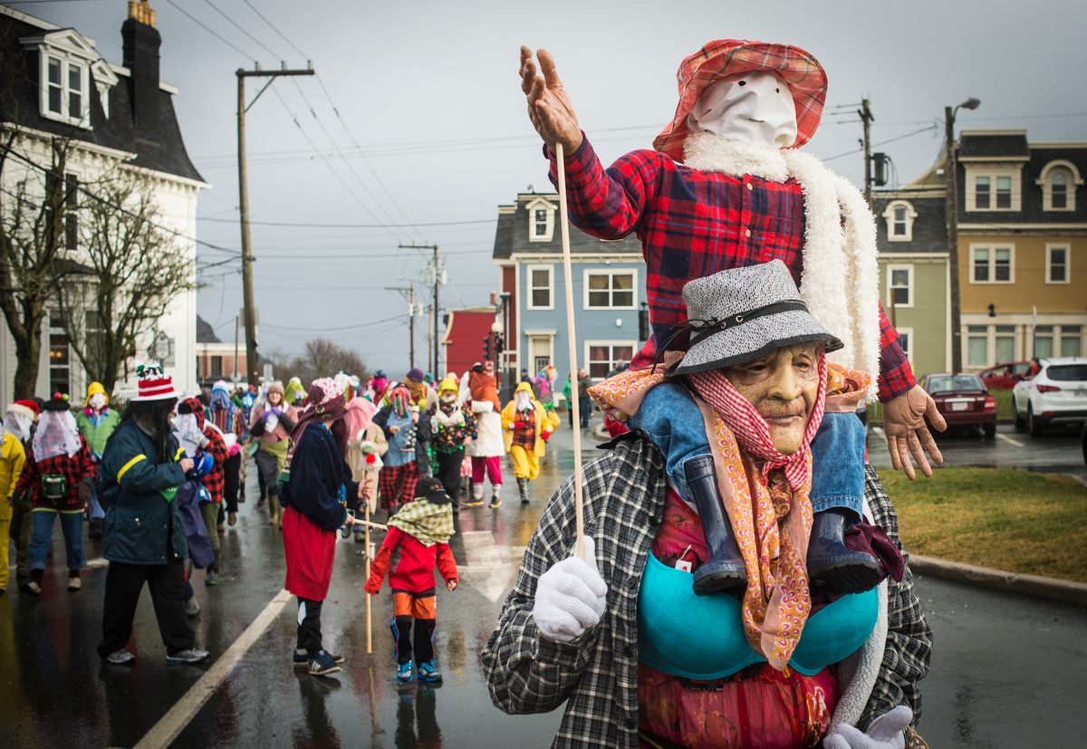 Mummers in St. John's.