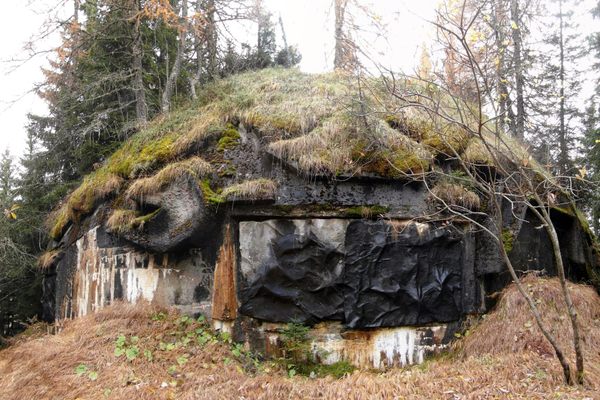 A bunker in the Kreuzberg Pass