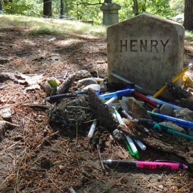 Headstone of Henry David Thoreau