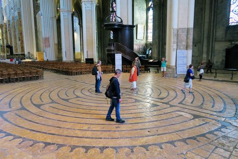 Labyrinth at Chartres Cathedral