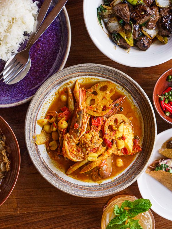 At Charmgang, the house-made curry pastes add remarkable depth and complexity to the dishes.