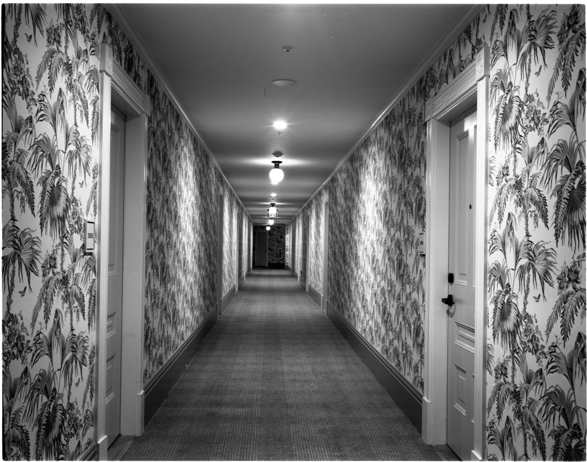 The Third Floor Hallway of the Victorian Building