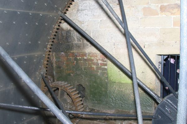 17 foot iron water wheel