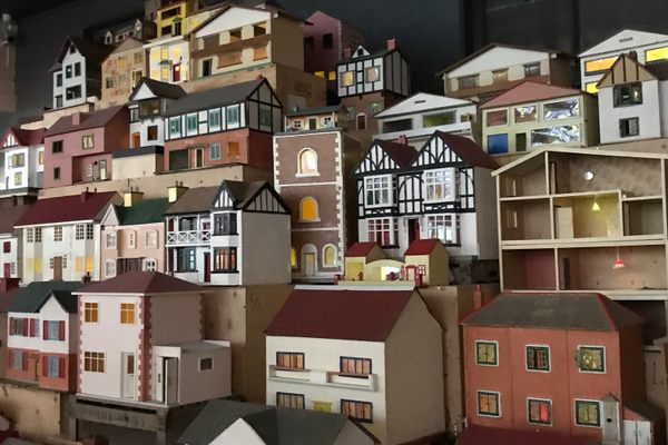 Detail or Rachel Whiteread’s “Place (Village)”