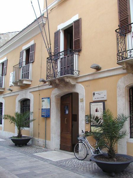 D'Annunzio's birth museum house in Pescara