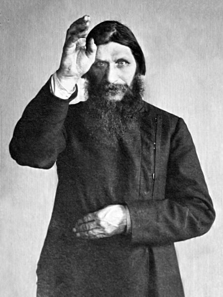 Rasputin, Maria's father, in 