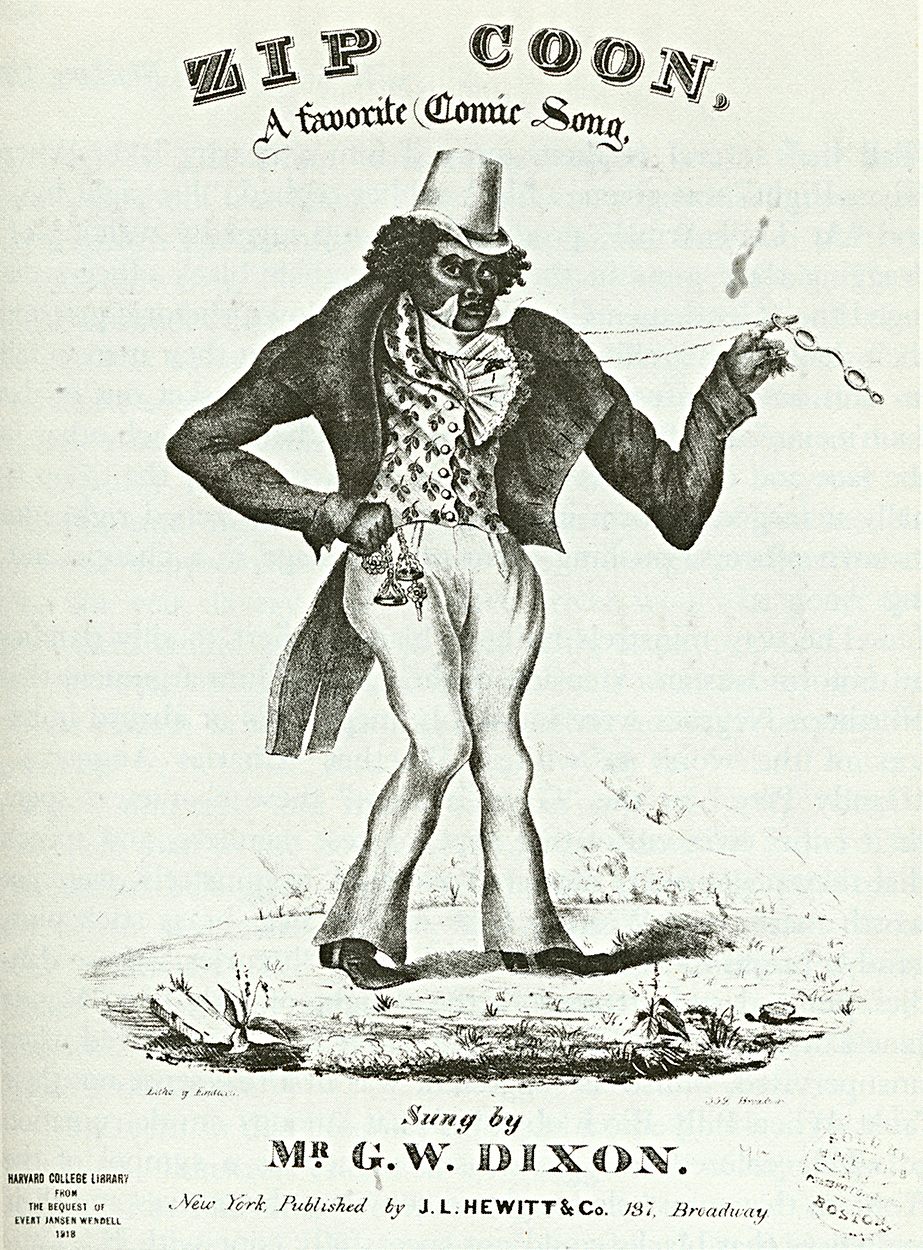 In just over a century, an innocent immigrant melody had become "Zip Coon" and was the most popular song in the United States.