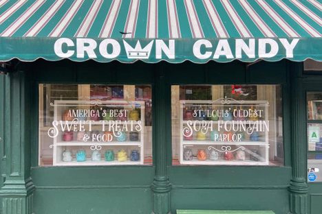 Welcome to the oldest soda fountain in St. Louis. 