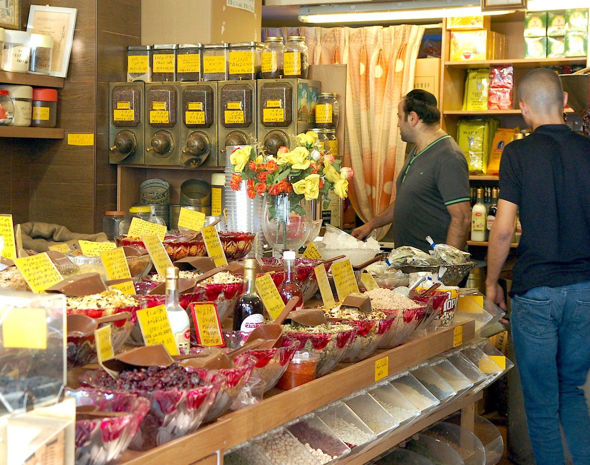 At Atlas Coffee in Tel Avi, Uri Rafaelli sells the the Golda blend along with others from around the world.