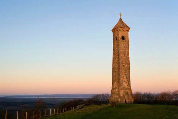 Tyndale Monument at sunset