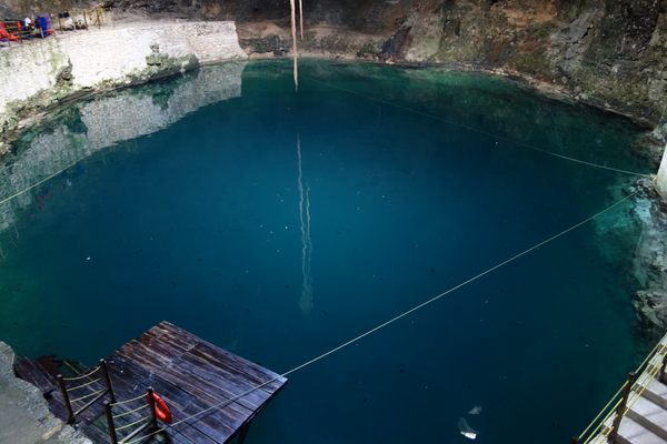 Cenote Hubiku.