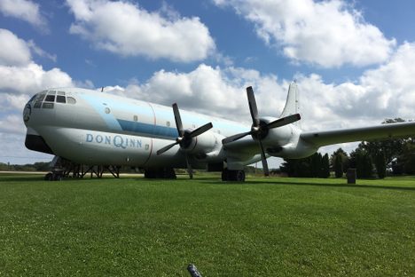C-97 Stratofreighter at the Don Q Inn