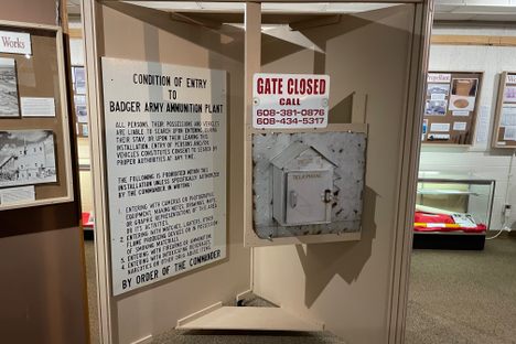 Museum of Badger Army Ammunition