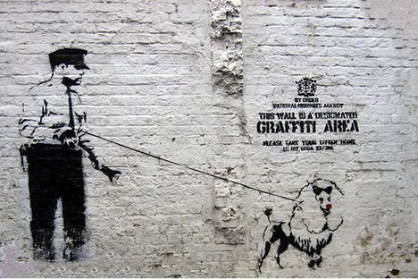 Designated Graffiti Area