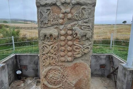 The cross side