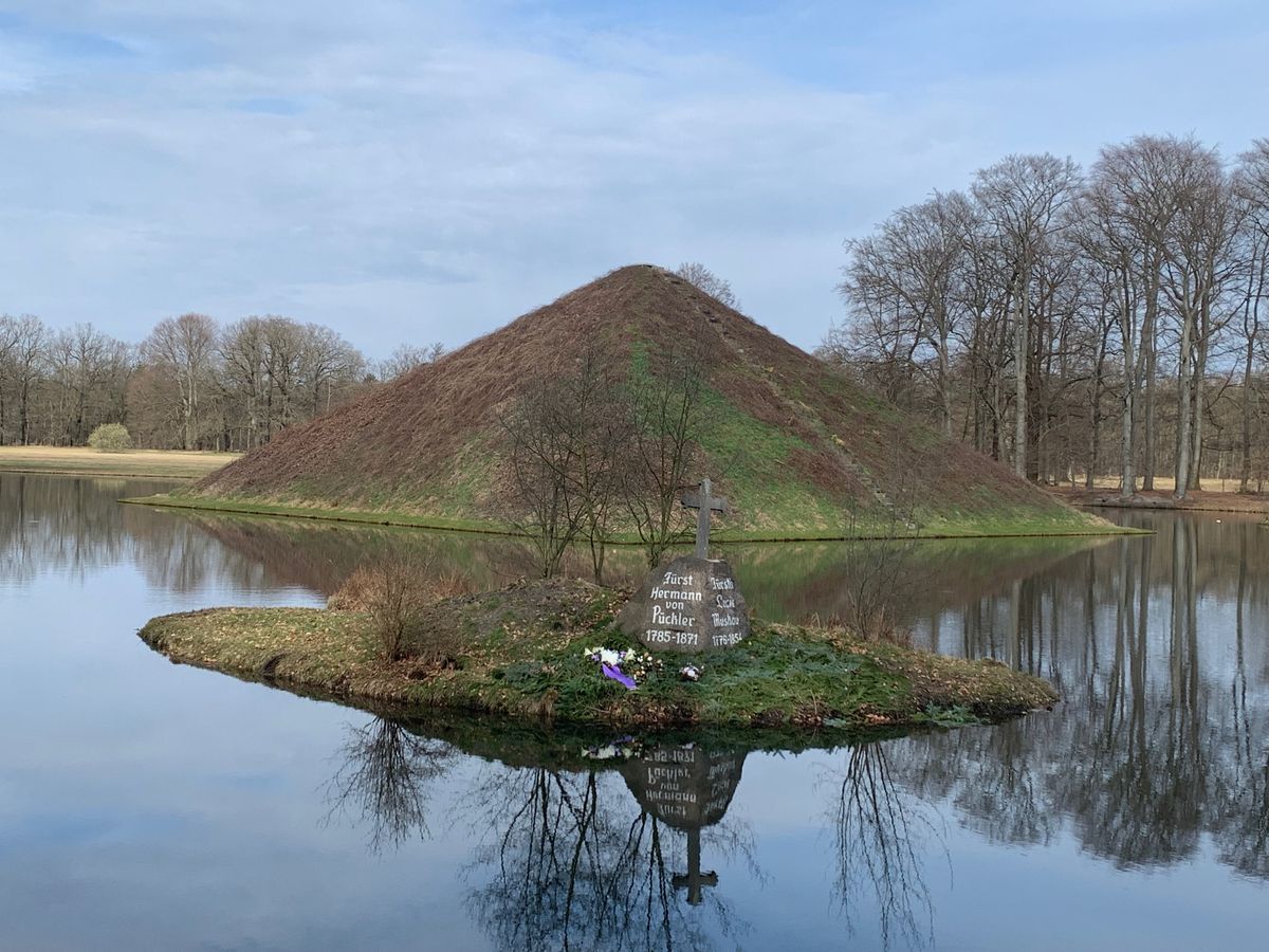 The Pyramids of the Green Prince in Cottbus
