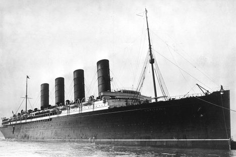 RMS Lusitania.