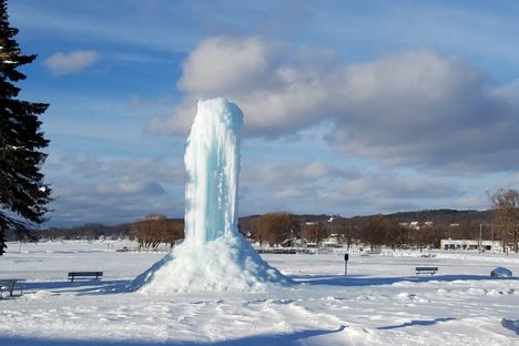 Sunset Park Ice Pole.