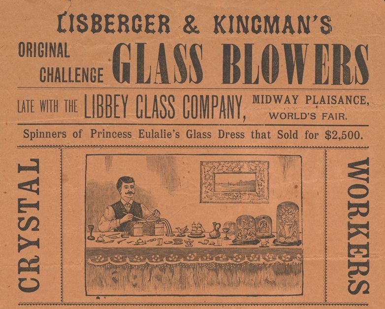 After the fair, glass fashion went on the road.