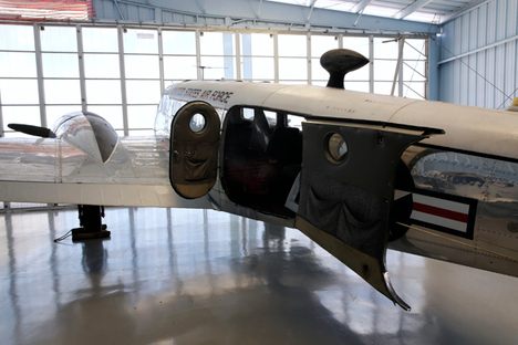 Take a look inside a historic aircraft's cockpit.