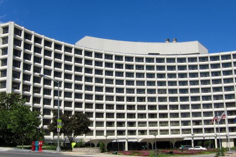 The Washington Hilton, known by some as the "Hinckley Hilton."
