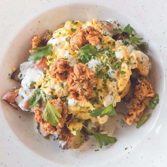 A Hangtown Fry is the true breakfast of champions.