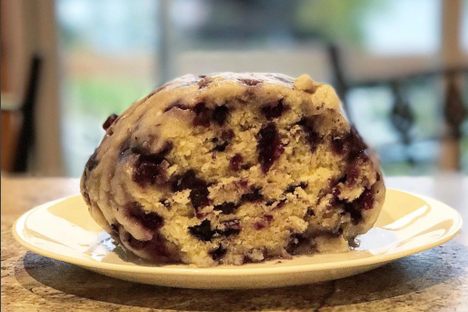 Blueberry duff. 