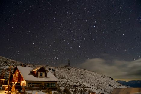 Cerro Gordo by night.