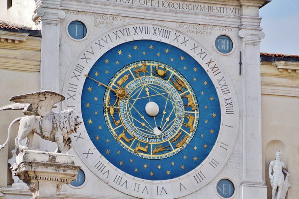 The Padua astronomical clock.