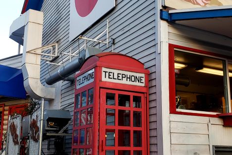 Novelty Telephone booth 
