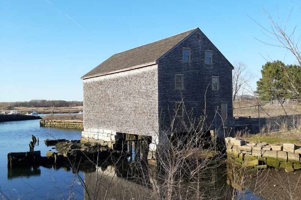 Souther Tide Mill with Neponset River view