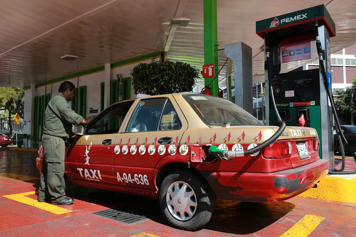 Despite rising gas prices and other challenges, many Xalapa taxi drivers say they enjoy driving their Tsurus, which are often personalized.