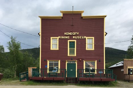 The Keno City Mining Museum is housed in Jackson Hall