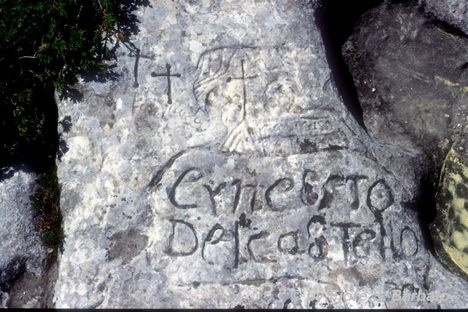 Inscriptions from the "briganti" of the Majella region.
